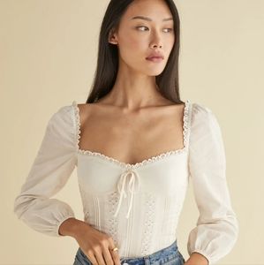 NWOT Reformation Isadora Top